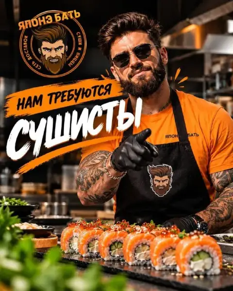 💐🌷🌹🥀🪷
В сеть суши-баров японэ бать требуются:

✔️ ❗️❗️❗️🙃🥹😄🙃😀🥸
💁‍♂ Мы гарантируем :
- Ежедневную, ко... - фотография
