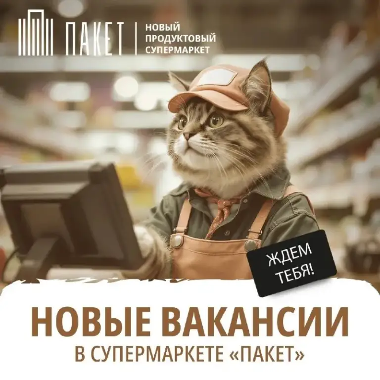 В новый магазин пакет и гипермаркет паллет требуется:
✅ Продавец
✅ Кассир
✅ Повар
✅ Приемщик товара
✅ Грузчик
✅ Охранник
✅ Уборщик производственных и служебных помещений
❗ Мы предлагаем:
- Официальное трудоустройство и стабильную заработную плату;
- Удобный график работы;
- Возможность карьерного роста;
- Дружный коллектив и комфортные условия труда.
📲 Телефон для связи: +79495912500 анастасия
📍Г. Мариуполь - фотография - 1