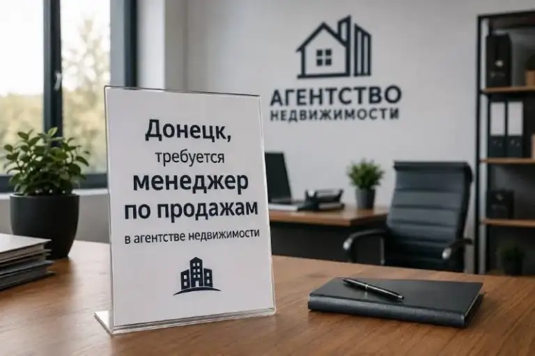 🚀 Вакансия: менеджер по продажам

🏢 Агентство недвижимости | г. Донецк, ворошиловский район
‼️От 18 до 30 лет
Ищем активного и амбициозного менеджера по продажам в нашу команду!

Что предлагаем:
• Работа в офисе
• График 5/2, с 9:00 до 18:00
• Доход от 50 000 ₽ и безлимитный — зависит от ваших результатов
• Обучение и поддержка на всех этапах

Что нужно делать:
• Работать с клиентами
• Подбирать и презентовать объекты недвижимости
• Проводить переговоры и заключать сделки

📍 Место работы: донецк, ворошиловский район

📩 За подробностями и записью на собеседование — пишите в личные сообщения или звоните +79185684852. - фотография - 1