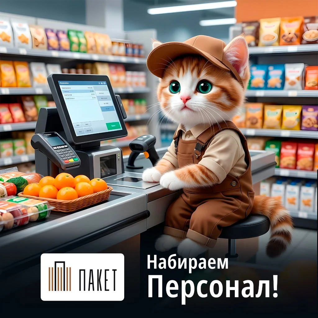 ‼внимание ‼ скоро открытие нового супермаркета "пакет" в г. донецк, ул. пухова 3 а (боссе). открыты вакансии: - заведующий магазина; - заместитель заведующего; - продавец продовольственных товаров; - кассир торгового зала; - обвальщик мяса; - приемщик товара; - грузчик; - уборщица; - охранник. мы предлагаем: ✅официальное трудоустройство по тк рф; ✅гибкий график(звоните узнавайте); ✅ стабильную заработную плату; ✅полный социальный пакет. 📞 подробности по телефону: +7949-554-70-68 стелла - фотография - 1